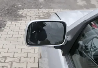 VW Polo Kombi elektrisch Spiegel vorne links Außenspiegel silber LS7N bisBj1999 - Bild 1