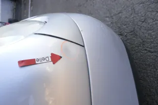 VW Lupo 6X Kotflügel vorne rechts silber grau LA7W reflexsilber - Bild 2