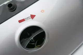 VW Golf 5 V Heckklappe hinten Kofferraumklappe mit Scheibe silber grau LA7W Sil - Bild 5