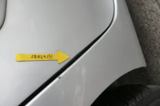 VW Golf 5 V 1K Tür nur Türblatt hinten rechts 4/5-Türer grau silber LA7W reflexs - Bild 5