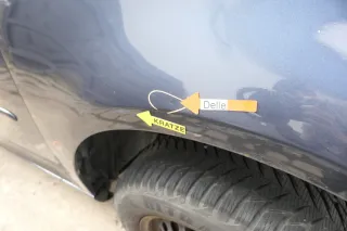 VW Golf 5 V 1K Kotflügel vorne rechts grau blau LC5F - Bild 3