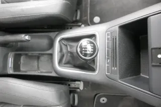 VW Golf Plus 5M Schaltknauf Schaltsack Schaltung Schaltknüppel 6-Gang Leder - Bild 5