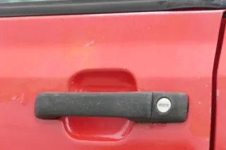 VW Golf 3 4 1E Cabrio Tür vorne links Fahrertür rot - ohne Anbauteile - Bild 7