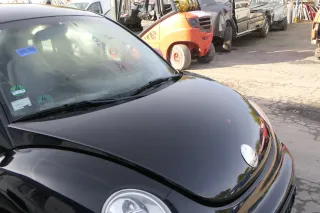 VW New Beetle 9C Motorhaube Klappe vorne schwarz L041 - Bild 3