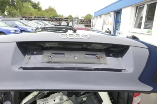 Audi A4 B6 8E Kombi Avant hinten Heckklappe mit Scheibe Deckel blau LZ5L ohneAnb - Bild 10
