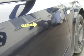 Audi A4 B6 8E nur Türblatt Tür vorne rechts Beifahrertür blau LZ5L Kombi+Limo v - Bild 3