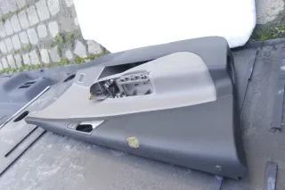 VW Passat 3C Variant 4x Türverkleidung Verkleidung Tür Leder latte macchiato sch - Bild 8