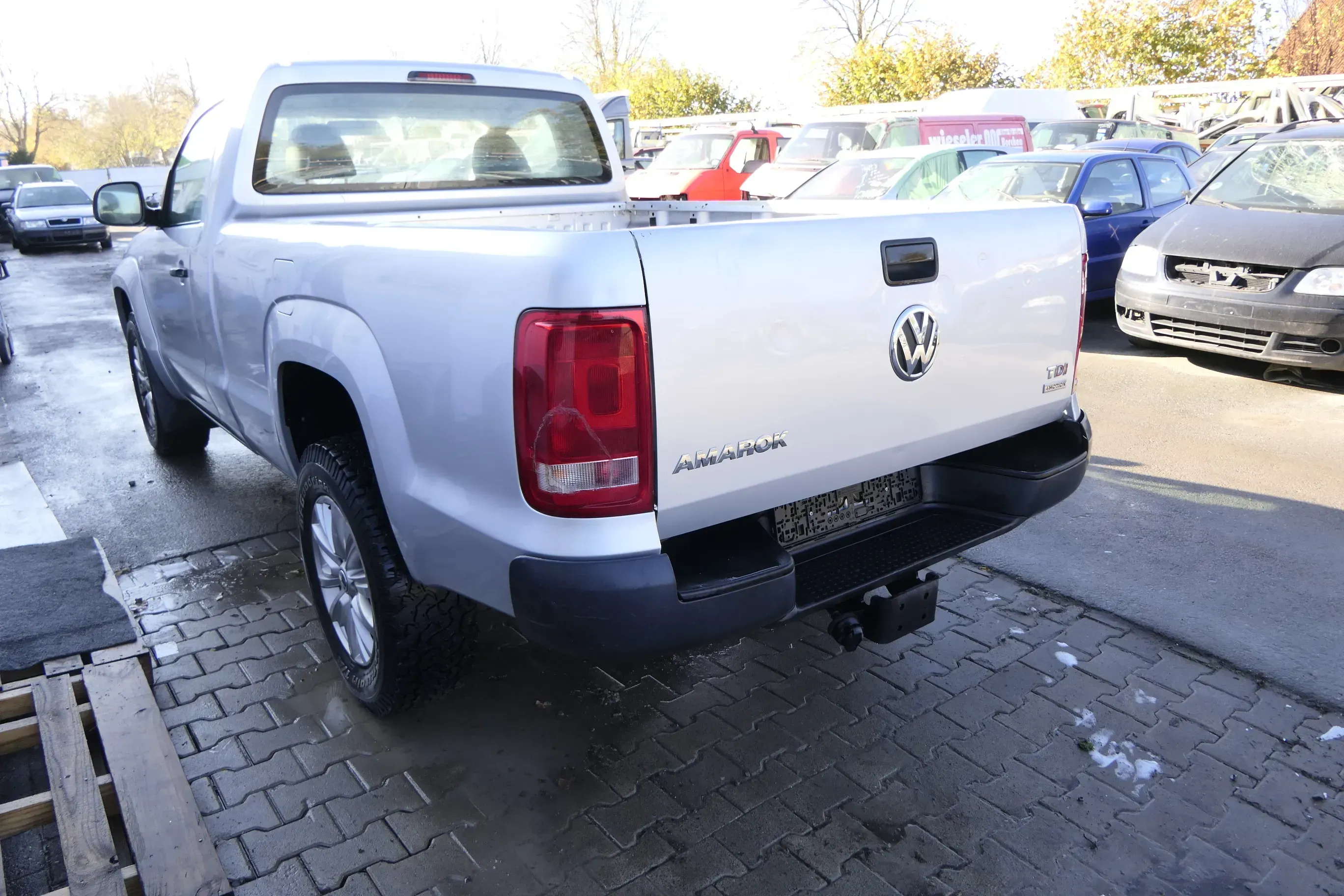 VW Amarok 2H Seitenteil Dach Kabine Rahmen aus der Karosse Holm - Bild 1