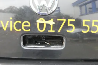 Polo 6N2 Heckklappe Klappe hinten Kofferraumklappe schwarz LC9Z- ohne Anbauteile - Bild 5