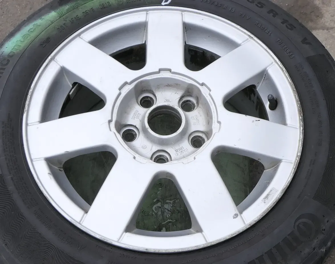 1x Felge Alufelge original VW Passat 3BG 7jx15H2 ET45 3B0601025C 3B0 601 025 C 2 - Bild 1