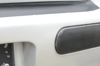 VW Golf 4 Limousine Stoßstange hinten Heckstoßstange Stoßfänger silber grau LA7W - Bild 6