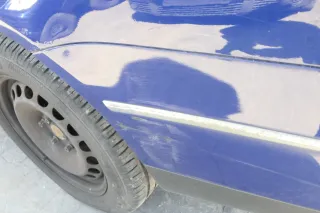 VW Passat 3C Kombi Stoßstange hinten Heckstoßstange Stoßfänger blau LC5E - Bild 5