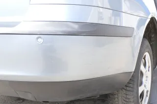 Skoda Octavia 1Z Combi Stoßstange hinten Heckstoßstange grau silber LF7U PDC - Bild 8
