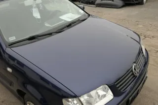 VW Polo 6N2 Motorhaube Haube vorne Klappe blau LB5N indigoblau - Bild 4