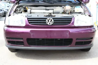 VW Polo 6N Stoßstange vorne breite Styling XXL Frontstoßstange lila LC4U - Bild 1