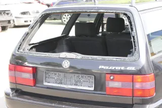 VW Passat 3A 35i Kombi Variant Heckklappe Klappe Kofferraumklappe schwarz LC9Z - Bild 9