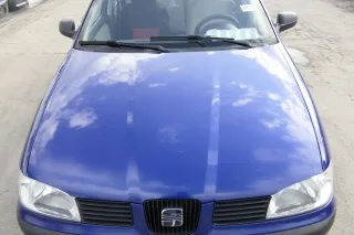 Seat Ibiza 6K Cordoba Motorhaube Haube Klappe vorn blau LS5N Facelift 99-2002 - Bild 1