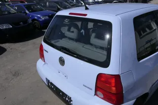 VW Lupo 6X Heckklappe Klappe Kofferraumklappe Scheibe grau blau LR5D ohne Anbaut - Bild 3