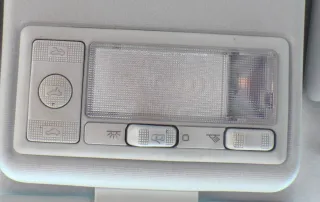VW Golf 3 Passat 3A Schiebedach Leuchte innen Leselampe 1H0947105  grau - Bild 1