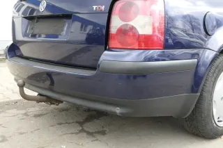 VW Passat 3BG Kombi Stoßstange hinten Heckstoßstange Stoßfäng blau LB5N indigo - Bild 3