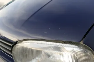 VW Golf 3 + Cabrio 1E Motorhaube Haube Klappe vorne blau LA5E - Bild 8