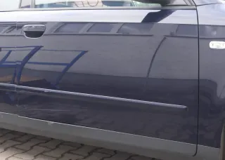 A4 B6 8E nur Türblatt Tür vorne rechts Beifahrertür blau lila LY5K Kombi+Limo - Bild 1