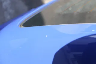 Polo 6N2 Heckklappe Klappe hinten Kofferraumklappe blau LA5C Scheibe - Bild 2