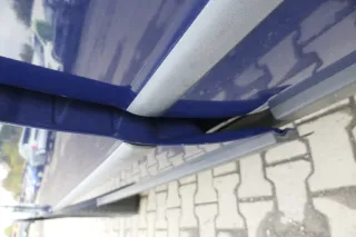 Passat 3B 3BG 3B6 Kombi + Limo Tür vorne links Fahrertür blau LA5E ohneAnbaut - Bild 2