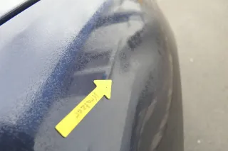 Audi A3 8L Kotflügel vorne rechts blau LZ5T - Bild 6