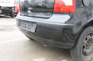 VW Polo 9N 9N3 Stoßstange hinten Heckstoßstange Stoßfänger schwarz L041 - Bild 3