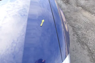 VW Passat 3BG Motorhaube Klappe vorne vorn Haube blau LA5E - Bild 9