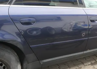 Audi A6 4B C5 Tür Türblatt hinten rechts blau LZ5T - Bild 1