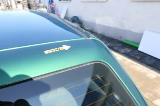 VW Lupo 6X Heckklappe Klappe Kofferraumklappe Scheibe grün LA6N - Bild 7