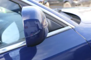 VW Passat 3B 3BG elektrischer Spiegel Außenspiegel rechts Glas blau LA5E - Bild 2