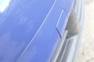 VW Touran 1T Stoßstange vorne Frontstoßstange Stoßfänger blau LL5M - Bild 5