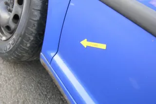VW Golf 4 Bora Tür vorne links Fahrertür 4/5-Türer & Kombi blau LW5Z -ohneAnba - Bild 5