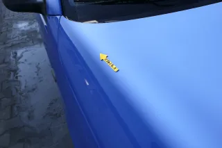 VW Lupo Motorhaube KLappe vorne blau LR5A - Bild 3