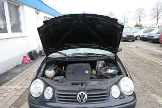 VW Polo 9N Motorhaube Klappe Haube vorne schwarz LC9Z bis ca. Bj. 2004 d - Bild 2