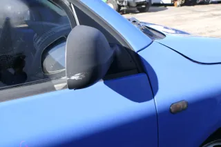 VW Lupo Arosa manueller Spiegel Außenspiegel rechts manuell schwarz matt t - Bild 3