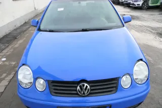 VW Polo 9N Motorhaube Klappe Haube vorne blau LA5F uni bis ca. Bj. 2004 - Bild 1