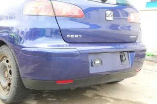 Seat Ibiza 6L Stoßstange Heckstoßstange hinten blau LS5S - Bild 4