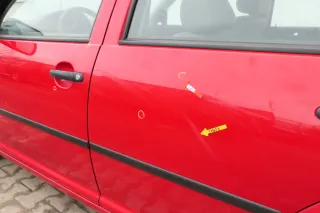 VW Golf 4 Bora Tür hinten links nur Kombi / Variant eot LY3D - ohne Anbauteil - Bild 3