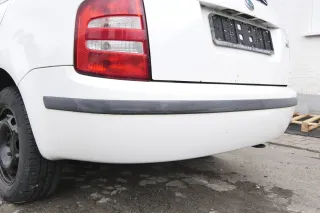 Skoda Fabia 6Y Kombi Combi Stoßstange hinten Heckstoßstange weiß LF9E - Bild 3
