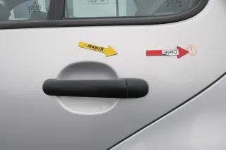 VW Golf 4 Limousine Tür hinten links silber grau LB7Z (KEINkombi) - Bild 7