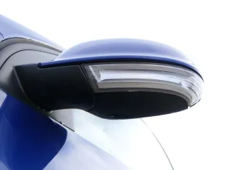 VW Golf 5 1K elektrischer Spiegel Außenspiegel links mit Blinker blau LC5J - Bild 6