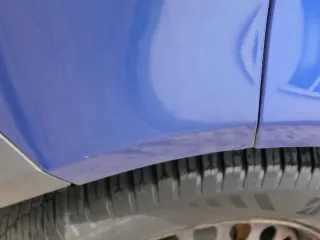 VW Golf 5 1K Limousine Stoßstange hinten Heckstoßstange blau LC5J - Bild 6