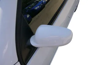 VW Lupo Arosa elektrischer Spiegel Außenspiegel links weiß LB9A - Bild 1