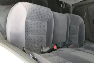 VW Golf 4 Limousine Sitz Rückbank Rücksitzbank hinten Sitze Velour schwarz - Bild 3