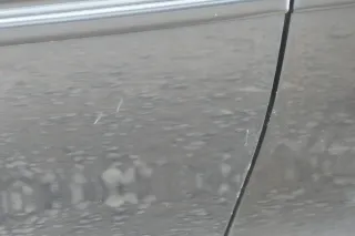 A3 8L Tür Türblatt vorne links grau schwarz LZ9U 2/3-Türer (Griffform beachten - Bild 2