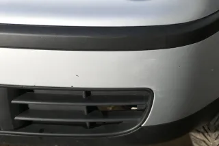 VW Polo 9N Stoßstange Frontstoßstange vorne silber LA7W - Bild 7
